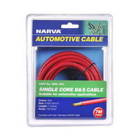 Narva 8 B&S Single Core Battery Cable Red 7M