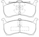 FEREODO Ferodo D/Pad Set - Excel