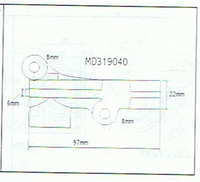 RAPID FIX TIMING TENSIONER HYDRAULIC MITSUBISHI 6G72  6G73I