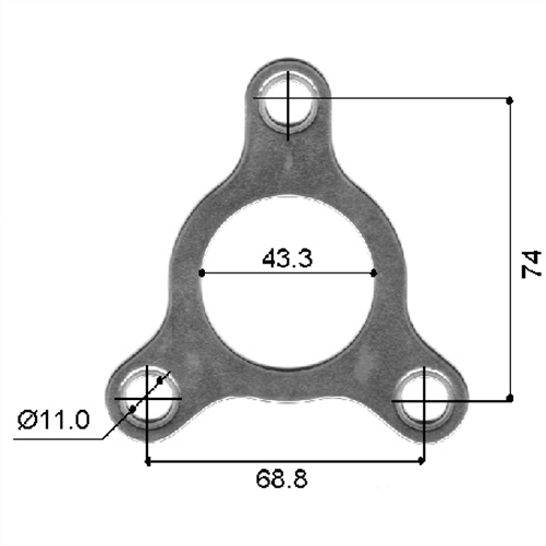 PERMASEAL Turbo Outlet Gasket