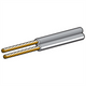 Narva 2mm Twin Core Figure 8 Speaker Cable Grey With White Trace