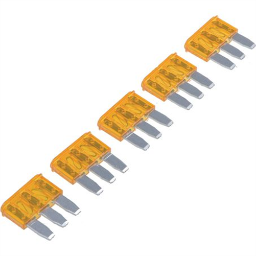 MICRO 3 BLADE FUSE 5A TAN 5 PCE 51205BL