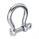 ARK BOW SHACKLE 10MM STAINLESS STEEL