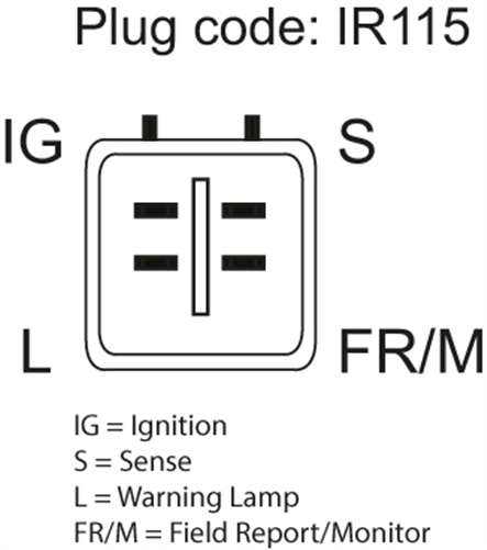 OEX Alternator 12V 130A Denso Style