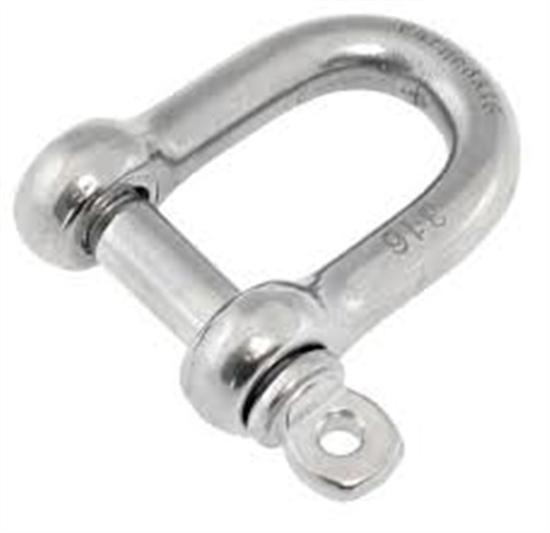 ARK DEE SHACKLE RATED 10MM BLISTER PA