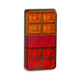 LED AUTO LAMPS LEDAUT 12V LED Stop/Tail/Indicator Lamp With Reflector 150x80x22M