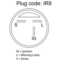 OEX Alternator 24V 35A Hitachi Style