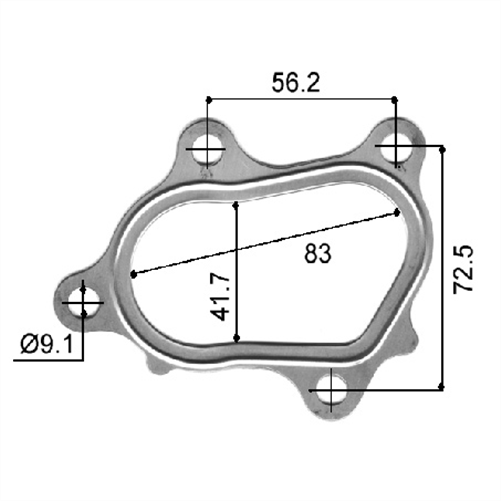 PERMASEAL Turbo Outlet Gasket