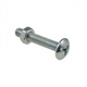 TINKR 1/4x2 GUTTER BOLTS + NUTS ZP