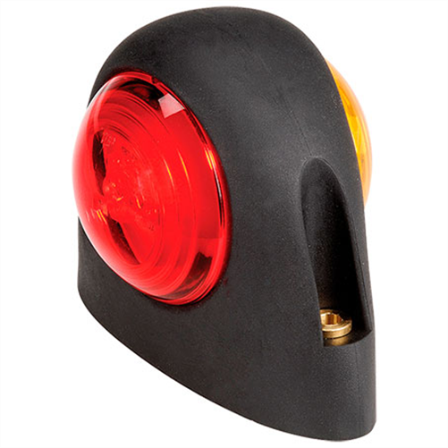 NARVA SIDE MARKER LIGHT RED/AMBER LED 9 TO 33V