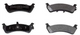 FRAS LE PADS FORD EXPLORER F 95- SEMI MET
