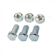 TINKR 1/4x1 1/2 GUTTER BOLTS + NUTS ZP