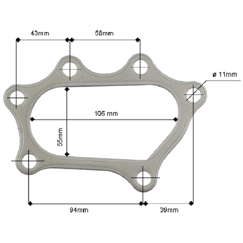 PERMASEAL Turbo Outlet Gasket