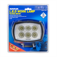 Narva 9-64 Volt L.E.D Work Lamp Flood Beam - 2000 Lumens