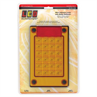 LED AUTO LAMPS Amber LED Indicator Lamp Insert For J3 Series Blister Pack