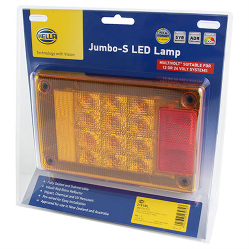 HELLA JUMBO-S LED INDICATOR LAMP 12/24V