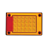 LED AUTO LAMPS Amber LED Indicator Lamp Insert For J3 Series Blister Pack