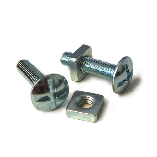 TINKR 1/4x2 1/2 GUTTER BOLTS + NUTS ZP