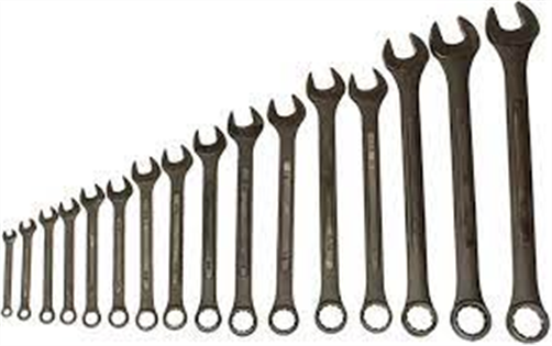 TINKR SAE COMBINATION WRENCH SET 16PC