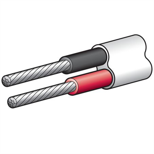 Narva 4mm Twin Core Tinned Marine Cable Red/Black With White Sheath