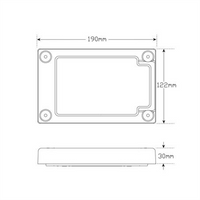 LED AUTO LAMPS Amber LED Indicator Lamp Insert For J3 Series Blister Pack
