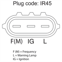 OEX Alternator 12V 80A Denso Style