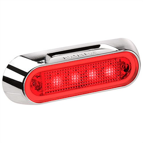 Narva REAR MARKER LIGHT RED LED 9 TO 33V