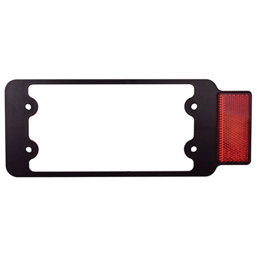 LED AUTO LAMPS LED Technologies Reflector Red Self Adhesive 100 Pack