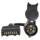 ARK 7 PIN LGE RND SOCKET - 7 PIN FLAT