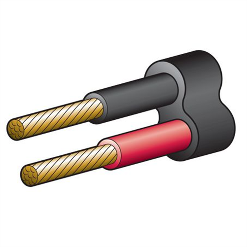 Narva 5mm Twin Core Automotive Cable Red/Black With Black Sheath 100m (NZ Re