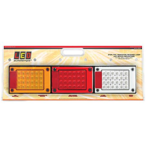 LANDMICE Multi Volt Jumbo Stop/Tail/Indicator/Reverse Lamp Assembly