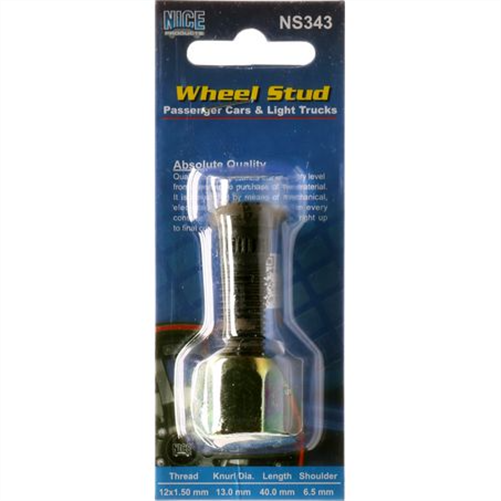 NICE PRODUCTS WHEEL STUD AND NUT