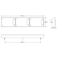 LANDMICE Multi Volt Jumbo Stop/Tail/Indicator/Reverse Lamp Assembly