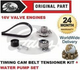 Gates CAM BELT KIT ALFA DIESEL INC WATER PUMP