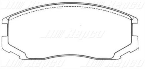 FERODO D/PAD SET - EXCEL