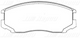FERODO D/PAD SET - EXCEL