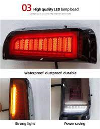 ARK SLIM LINE LED REAR LAMP SET- (12V) 100X9