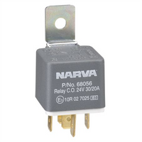 Narva Relay 24V Change Over 30/20A - Diode Protected
