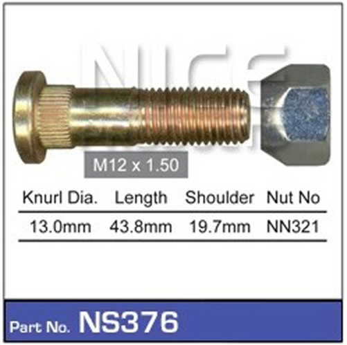 NICE PRODUCTS WHEEL STUD AND NUT
