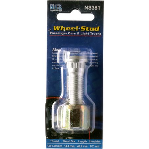 NICE PRODUCTS WHEEL STUD AND NUT
