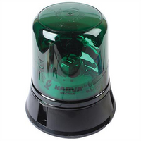 Narva Halogen Beacon Green 12 or 24V Permanent Mount