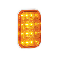 LED AUTO LAMPS INDICATOR LAMP W/AMBER LENS BLIST PACK