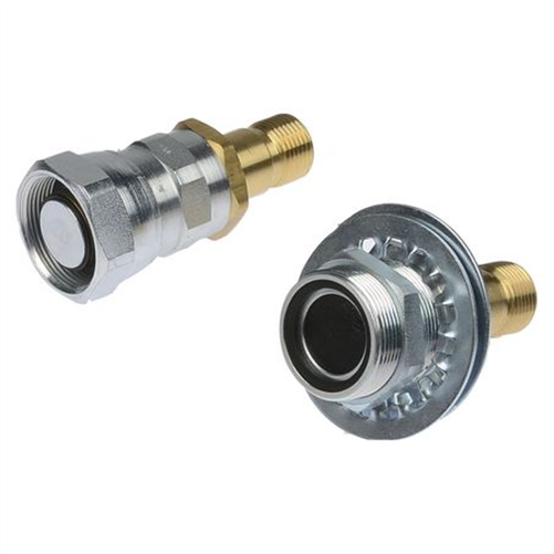 REDDOT CORPORATION Steel Fitting # 10 MOR Quick Release Straight