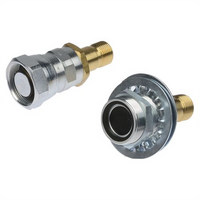 REDDOT CORPORATION Steel Fitting # 10 MOR Quick Release Straight