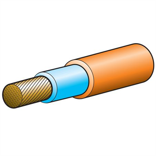 Narva 2 B&S Single Core Weldflex Cable Orange