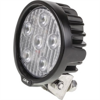 OEX Work Light Round 6 LED. CISPR 25 rated (Check notes in details table)