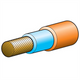 Narva 0 B&S Single Core Welding Cable Blue Inner Insulation with Orange (Nit