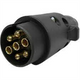 ARK LGE ROUND PLASTIC TRAILER SOCKET