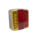ARK LED SQUARE COMBINATION LAMP 12V/2