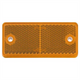 Narva Reflector Rectangle Amber 40 x 90mm - 50 Pce
